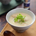 鶏肉のジンジャー豆乳スープ。と、レシピブログ大人気レシピ...。