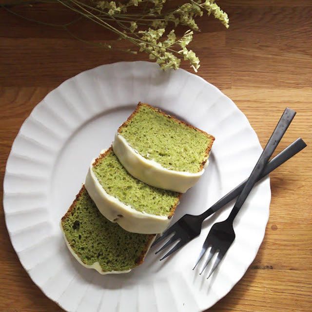 生クリームで作る抹茶のパウンドケーキ By イクノさん レシピブログ 料理ブログのレシピ満載