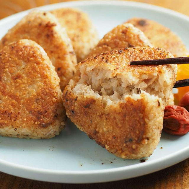 メシ通、「マヨ焼きにんにくツナマヨおにぎり」