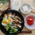 EC限定ピュアセレクトマヨネーズで作るガッツリ系三色丼