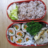 かぼちゃサラダの晩ご飯