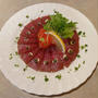 居酒屋スーさんのマグロカルパッチョ