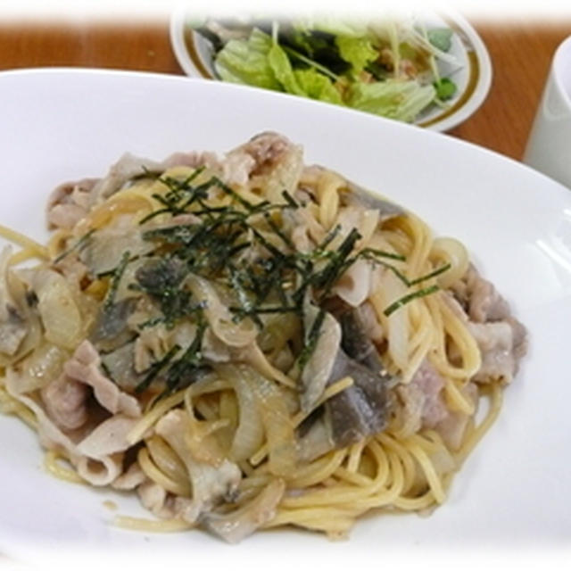 またまた、ゆず胡椒パスタ