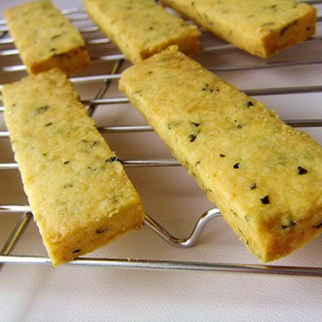 甘くないお菓子「バジル＆チーズクッキー」レシピ