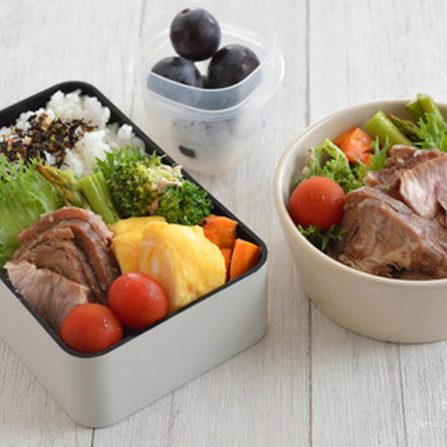 今週のおべんとう。084-5W（JK弁当・男中弁・家弁）