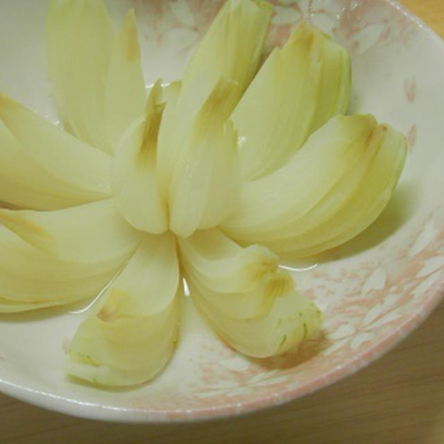 花咲く玉ねぎ♪かつおまみれ