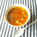 鯖缶＆ひよこ豆のトマトスープ