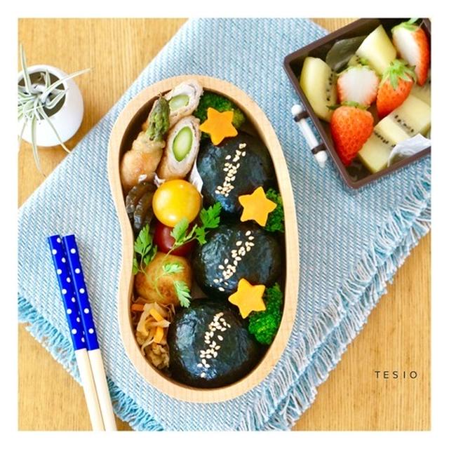 ちょっと早い、七夕風のお弁当