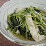 ☆水菜と塩麹漬け鶏の炊いたん☆