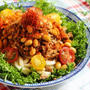 【簡単！麺レシピ】ガッツリ食べよう♪チリコンカン風肉味噌のっけうどん