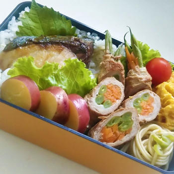 男子高校生のお弁当×4days