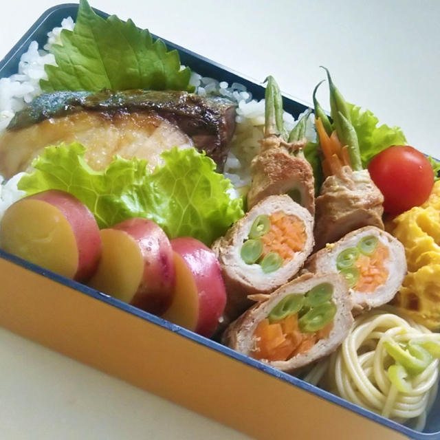 男子高校生のお弁当×4days