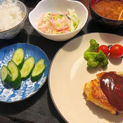 ６年のお付き合い＆ムネ肉ハンバーグ