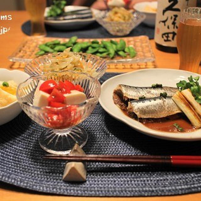 ～日本酒の日～　ストウブで『鰯の有馬煮』の献立。