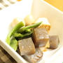 モロッコインゲンと厚揚げの煮物　レシピ