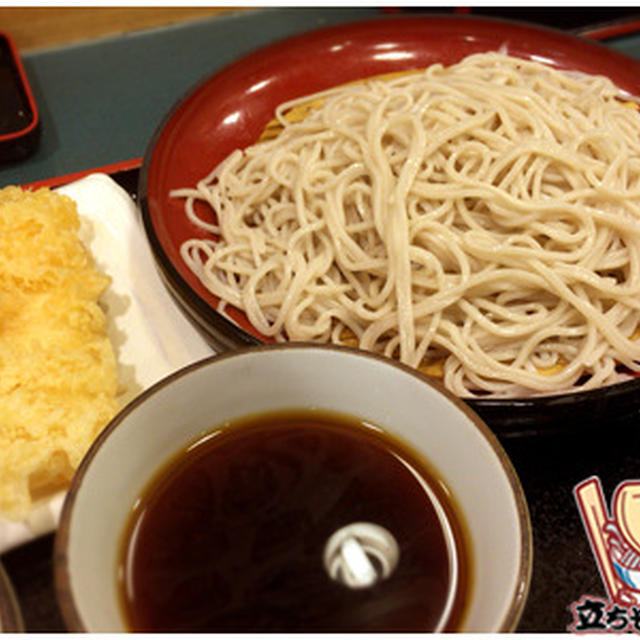 立ち蕎麦行脚「小諸そば浜町店の二枚もり+イカ天」