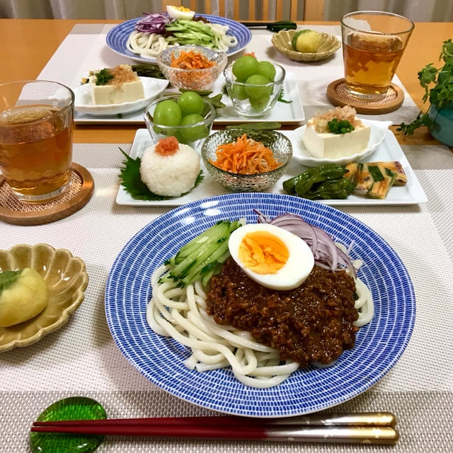 ジャージャーうどん♬