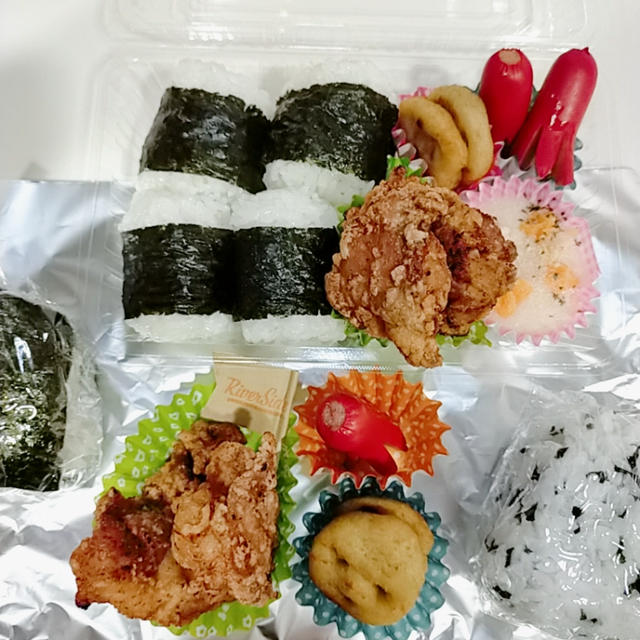 １１月１４日(土)のお弁当　から揚げまつり