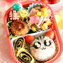 猫弁当、鍵盤弁当、コロコロおむすびでお花弁当、ひよこ弁当