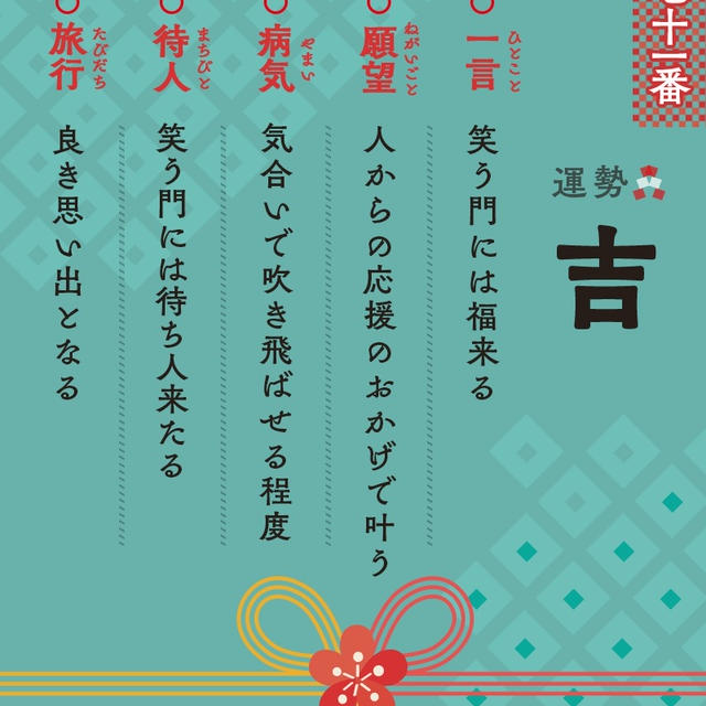 わたしの2017年のおみくじ！ やってみたよ(^^)