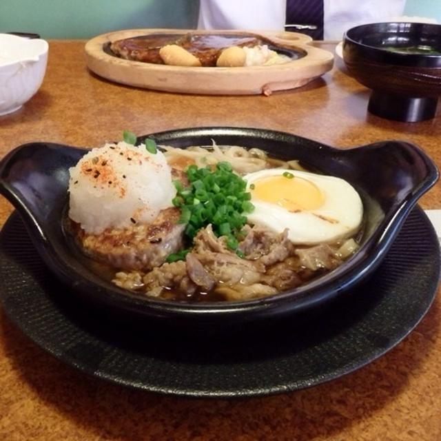 牛鍋風バーグ