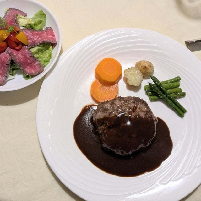 おうちごはん　〜誕生日のハンバーグ〜
