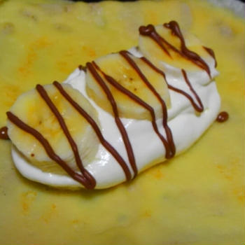 バナナチョコクレープ