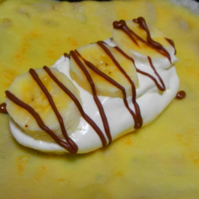 バナナチョコクレープ