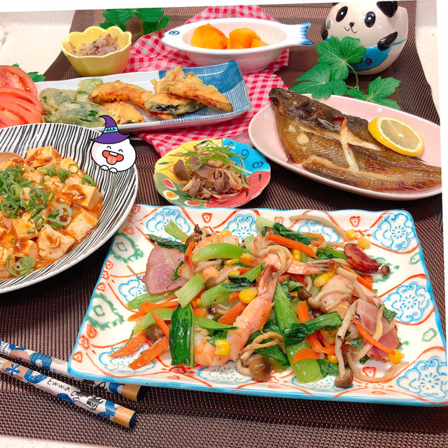 【 昨夜作った 旦那の夕飯 】