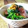 『マグロ納豆とほうれん草の胡麻和え』腸活レシピ【納豆でおなかに優しい習慣を③】