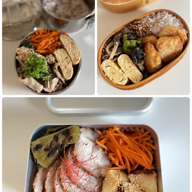 30分で数種類のおかずを同時に作るコツと1週間の日持ちおかずとお弁当