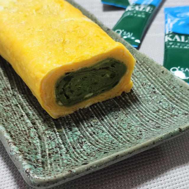 卵焼き2色巻き