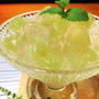 夏らしい梅酒のしゅわしゅわゼリー