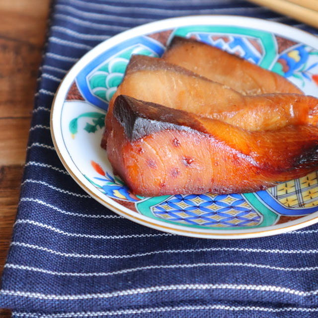 ぶりの漬け焼きグリル<冷凍作り置きにも＞