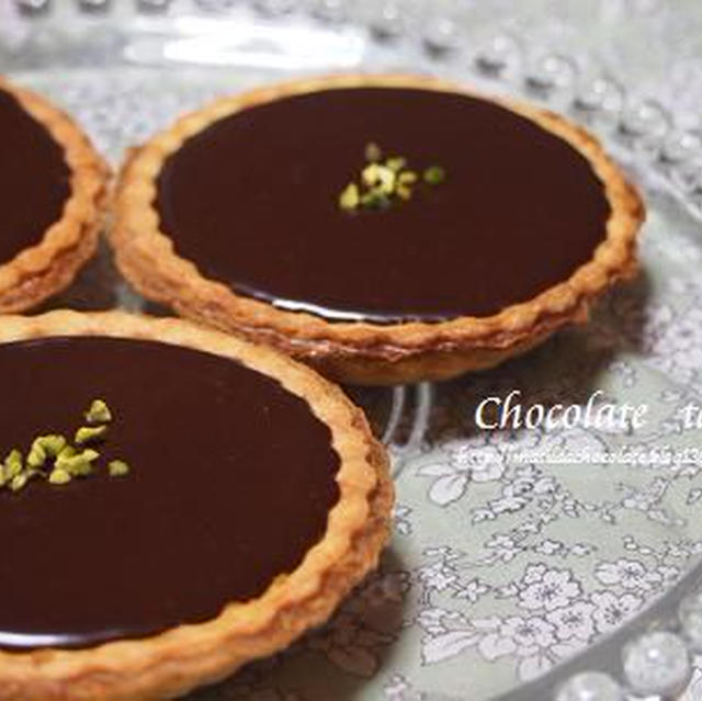 生チョコタルトとチョコバナナタルト