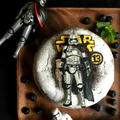 Birthday cake “Captain Phasma” for daughter 2016.