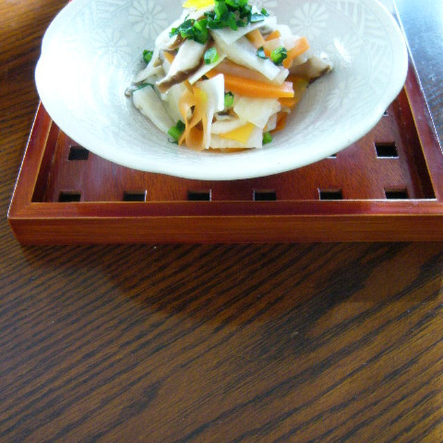 美味しく食べて綺麗なる？紐皮なます