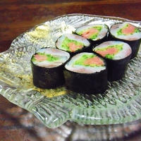 コハダとしょうがの磯辺巻き