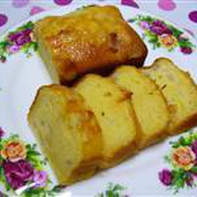 りんごとさつま芋のクリームケーキ♪