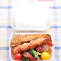 お弁当『宴会の残り。いっしょに食べるとカツ丼』