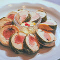 63℃ おやつのような栄養食 桜餅風ロールチキン