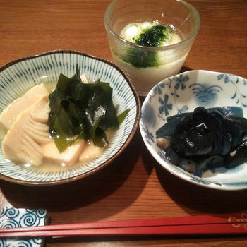 若竹煮♪牛ごぼう等♡追熟の小梅やきもき☆