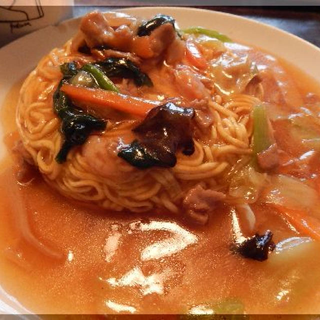 あんかけラーメン～最近の冷食は侮れぬ！