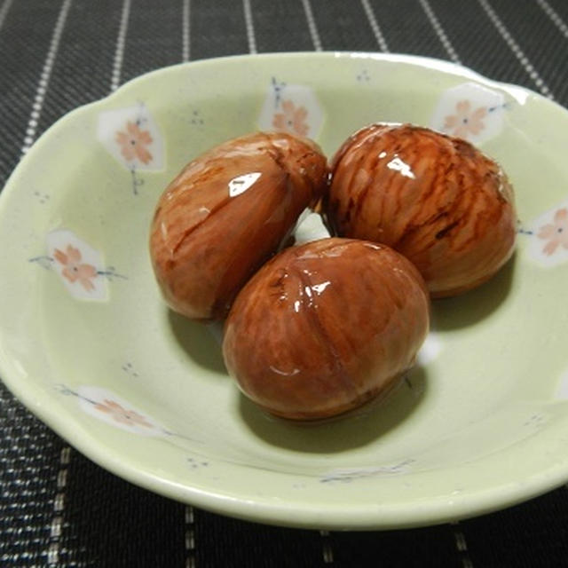 栗きんとん入り葛饅頭