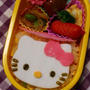 キャラ弁**はんぺんdeキティちゃん