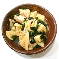 ＊【レシピ】筍と鶏肉の煮物＊