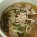 肉団子中華スープ