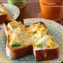 今朝の朝ごはん☆ｱﾎﾞｶﾄﾞｺｰﾝﾄｰｽﾄ、今日も行くぞ～