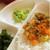 253日目-3　ご飯80g+カレーの王子さまで作ったカレー+ピーマンのおかか炒め+枝豆+デラウェア15粒程度+卵豆腐