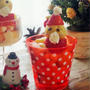 * クリスマスこどもレシピ  *  「サンタさんのクリスマス・トライフル 」 と「 レンジでカスタードクリーム」 